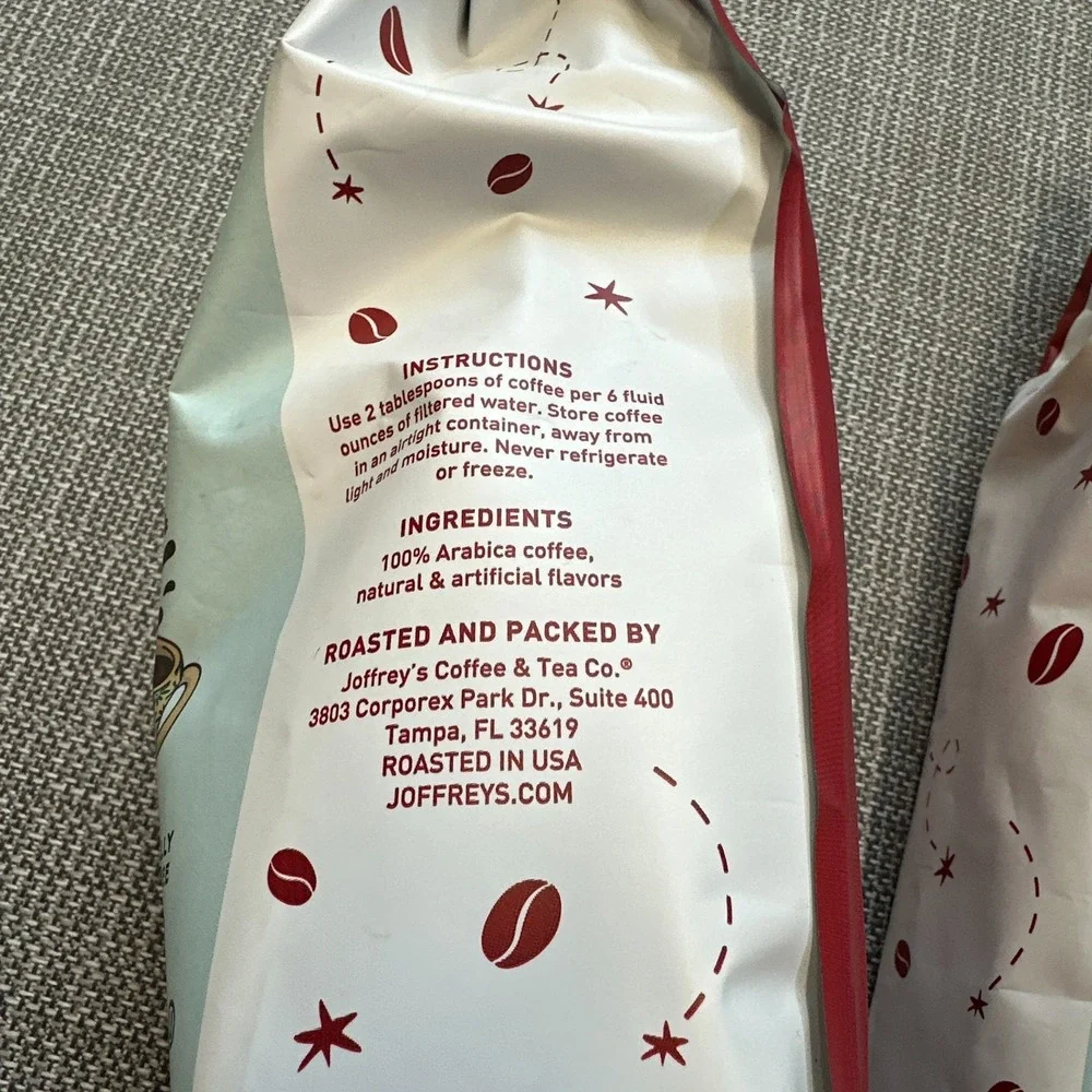 2 Pack Joffreys Dubai Milk Chocolate Coffee Pistachio‎ Medium Roast 11oz